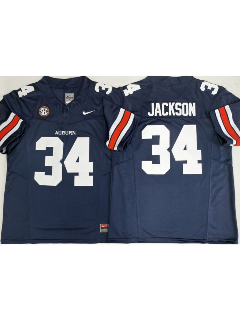 Bo Jackson Navy Jersey Vapor Stitched